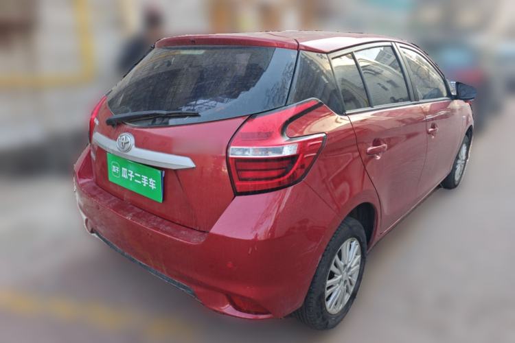 Used Toyota YARiS L Zhi Xuan 2016 Revised 1.3E Manual – Charming Edition Rear Right 45 Deg