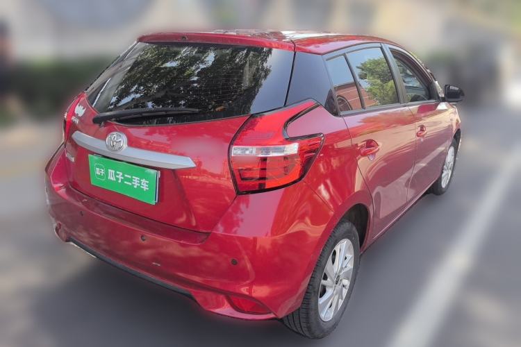 Used Toyota YARiS L Zhi Xuan 2016 Revised Version 1.5G CVT with Dynamic Sunroof Rear Right 45 Deg
