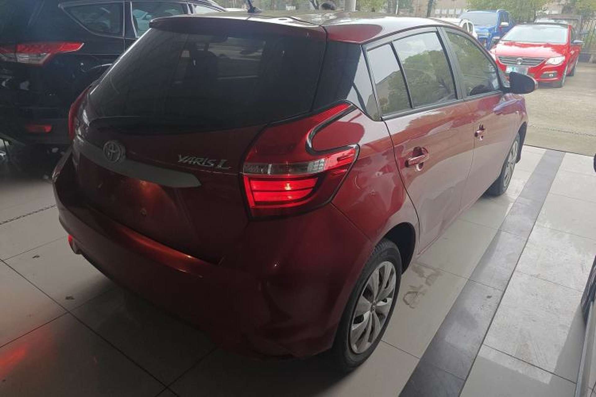 Used Toyota YARiS L Zhi Xuan 2016 Revised 1.5E CVT Charming Edition Rear Right 45 Deg
