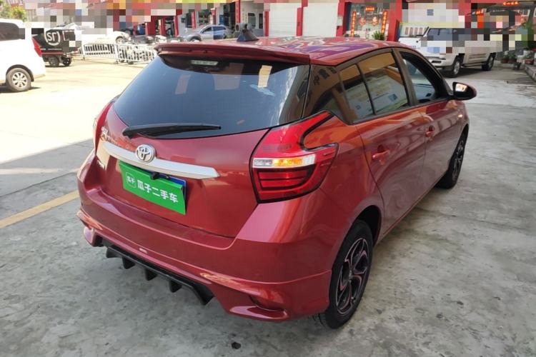 Used Toyota YARiS L Zhi Xuan 2016 Revised 1.5E CVT Charming Edition Rear Right 45 Deg