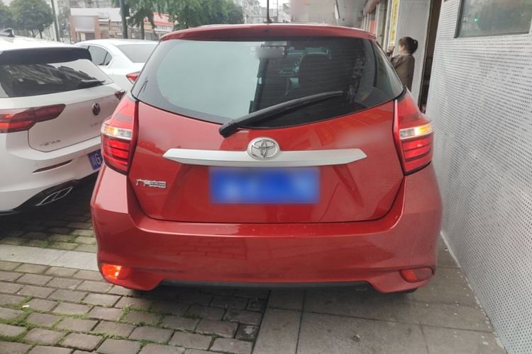 Used Toyota YARiS L Zhi Xuan 2016 Revised 1.5E CVT Charming Edition Rear