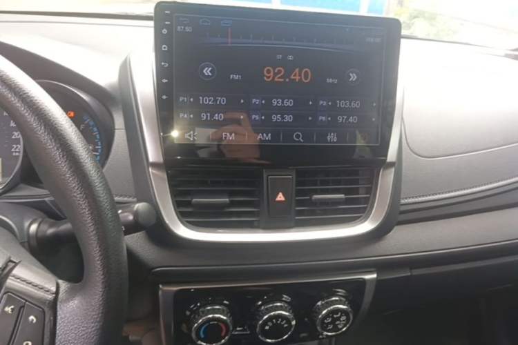 Used Toyota YARiS L Zhi Xuan 2016 Revised 1.5E CVT Charming Edition Audio And AC Panel