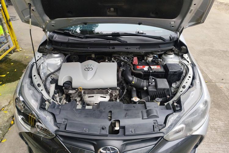 Used Toyota YARiS L Zhi Xuan 2016 Revised 1.5E CVT Charming Edition Engine Bay