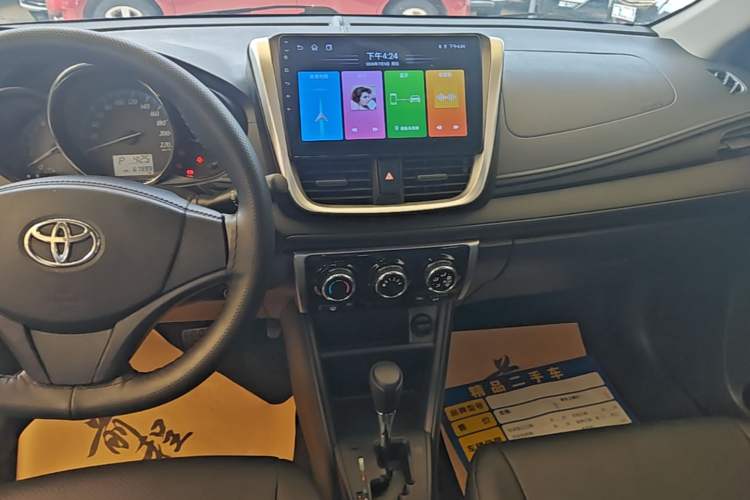 Used Toyota YARiS L Zhi Xuan 2016 Revised 1.5E CVT Charming Edition Audio And AC Panel