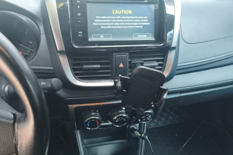 Used Toyota YARiS L Zhi Xuan 2016 Revised 1.5E CVT Charming Edition Audio And AC Panel