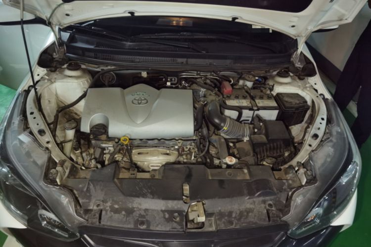 Used Toyota YARiS L Zhi Xuan 2016 Revised 1.5E CVT Charming Edition Engine Bay