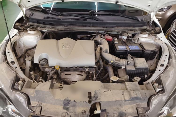 Used Toyota YARiS L Zhi Xuan 2016 Revised 1.3E Manual – Charming Edition Engine Bay
