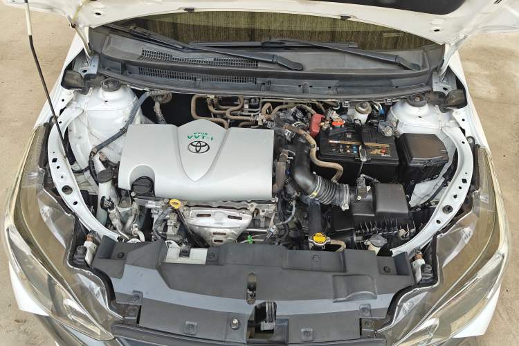 Used Toyota YARiS L Zhi Xuan 2016 Revised 1.5E CVT Charming Edition Engine Bay