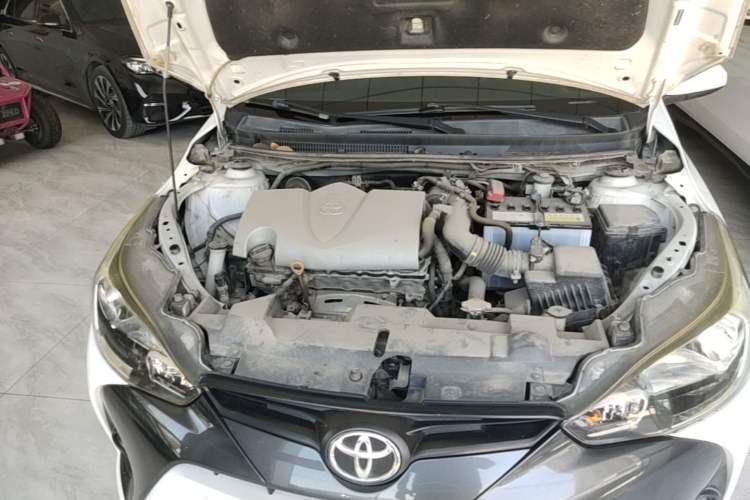 Used Toyota YARiS L Zhi Xuan 2016 Revised 1.5E CVT Charming Edition Engine Bay