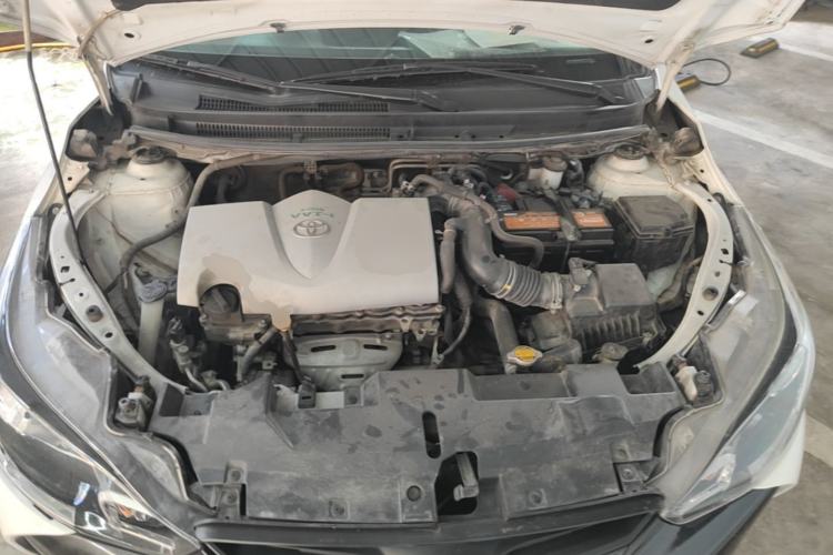 Used Toyota YARiS L Zhi Xuan 2016 Revised 1.5E CVT Charming Edition Engine Bay