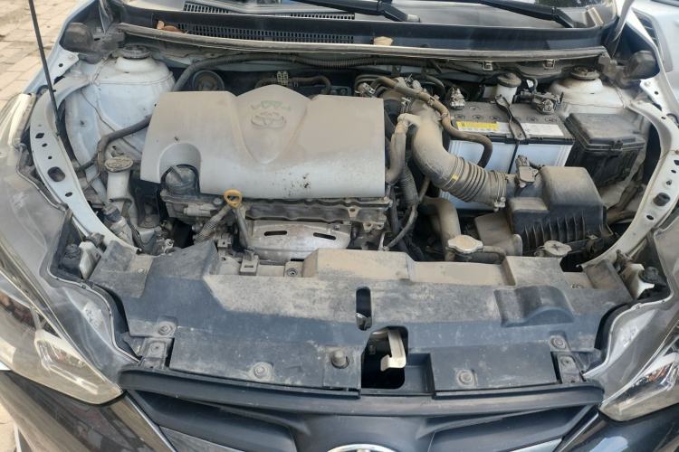Used Toyota YARiS L Zhi Xuan 2016 Revised 1.5E CVT Charming Edition Engine Bay