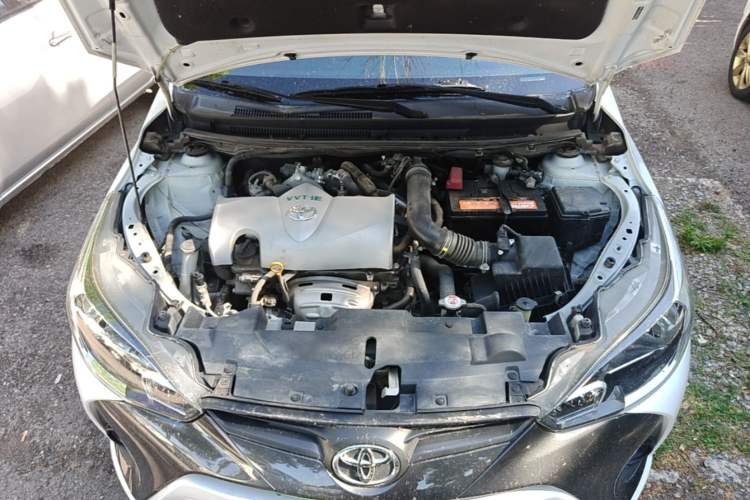 Used Toyota YARiS L Zhi Xuan 2016 Revised 1.5E CVT Charming Edition Engine Bay