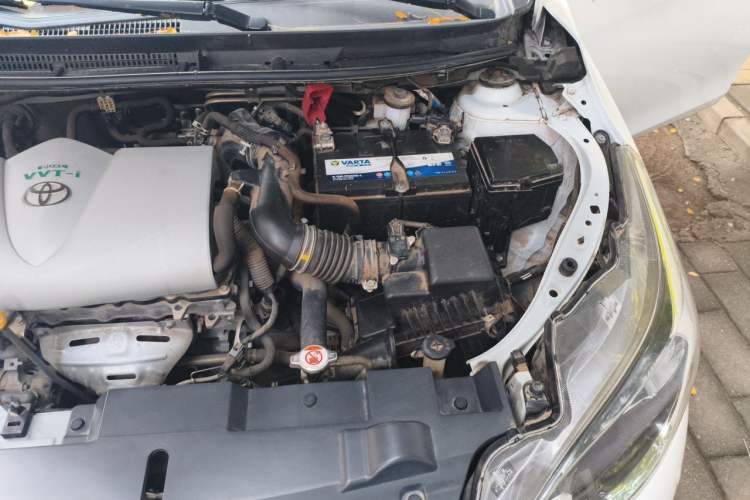Used Toyota YARiS L Zhi Xuan 2016 Revised 1.5E CVT Charming Edition Engine Bay Left