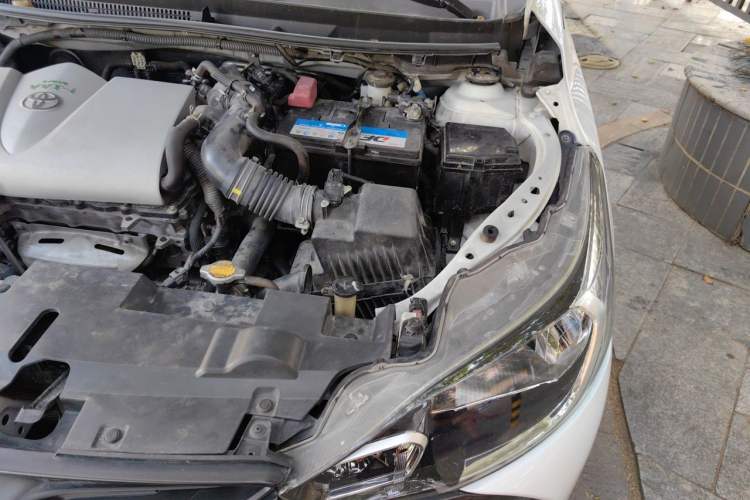 Used Toyota YARiS L Zhi Xuan 2016 Revised 1.5E CVT Charming Edition Engine Bay Left