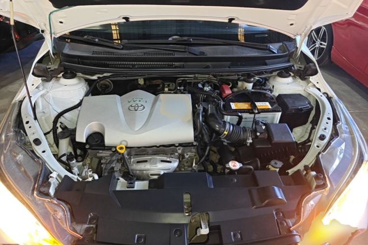 Used Toyota YARiS L Zhi Xuan 2016 Revised 1.5E CVT Charming Edition Engine Bay
