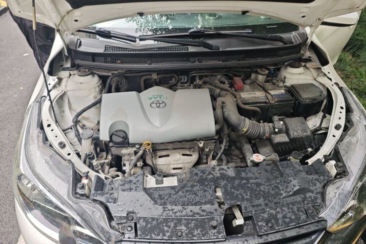Used Toyota YARiS L Zhi Xuan 2016 Revised Version 1.5G CVT with Dynamic Sunroof Engine Bay