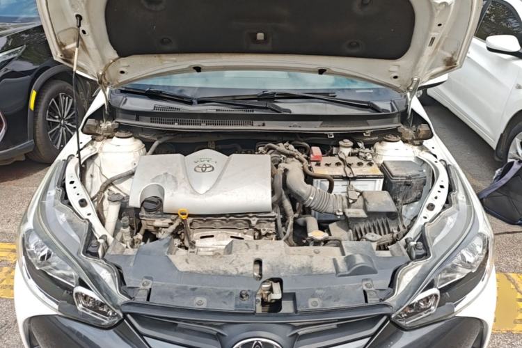 Used Toyota YARiS L Zhi Xuan 2016 Revised 1.5E CVT Charming Edition Engine Bay
