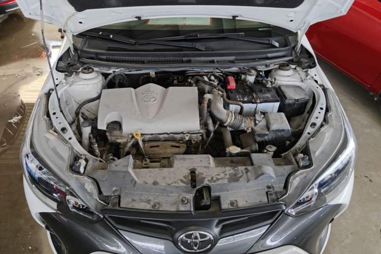 Used Toyota YARiS L Zhi Xuan 2016 Revised 1.5E CVT Charming Edition Engine Bay