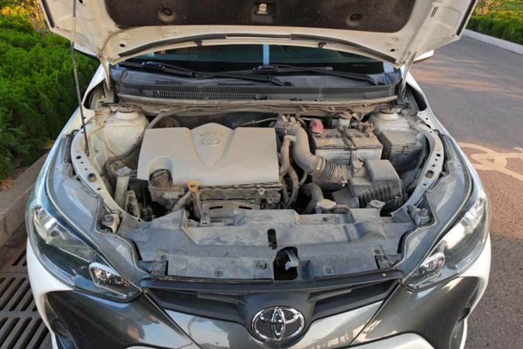Used Toyota YARiS L Zhi Xuan 2016 Revised 1.3E Manual – Charming Edition Engine Bay