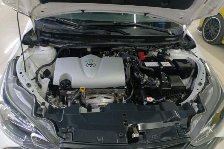 Used Toyota YARiS L Zhi Xuan 2016 Revised 1.5E CVT Charming Edition Engine Bay