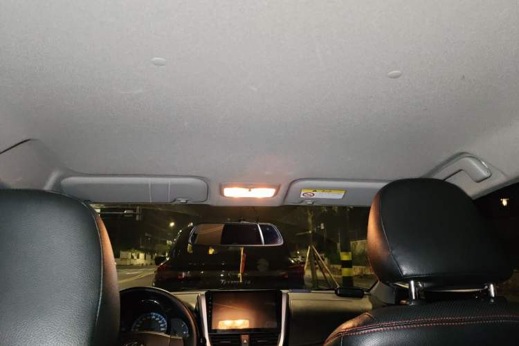 Used Toyota YARiS L Zhi Xuan 2016 Revised 1.5E CVT Charming Edition Headliner