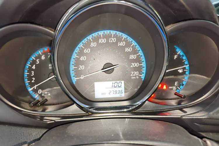 Used Toyota YARiS L Zhi Xuan 2016 Revised 1.3E Manual – Charming Edition Instrument Cluster