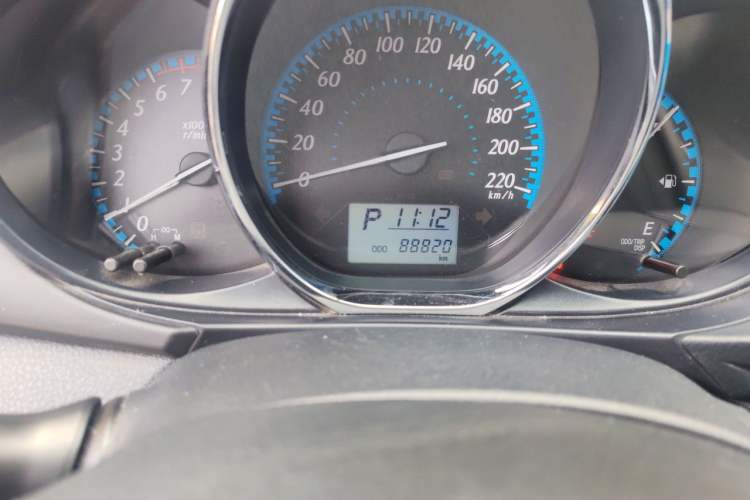 Used Toyota YARiS L Zhi Xuan 2016 Revised 1.5E CVT Charming Edition Odometer Close Up
