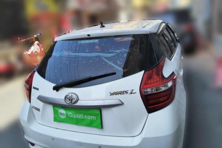 Used Toyota YARiS L Zhi Xuan 2016 Revised Version 1.5G CVT with Dynamic Sunroof Rear
