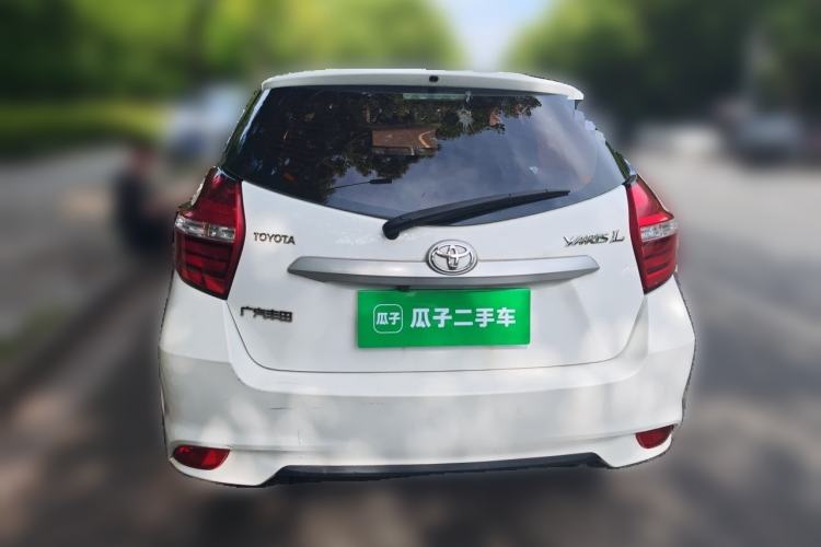 Used Toyota YARiS L Zhi Xuan 2016 Revised 1.5E CVT Charming Edition Rear