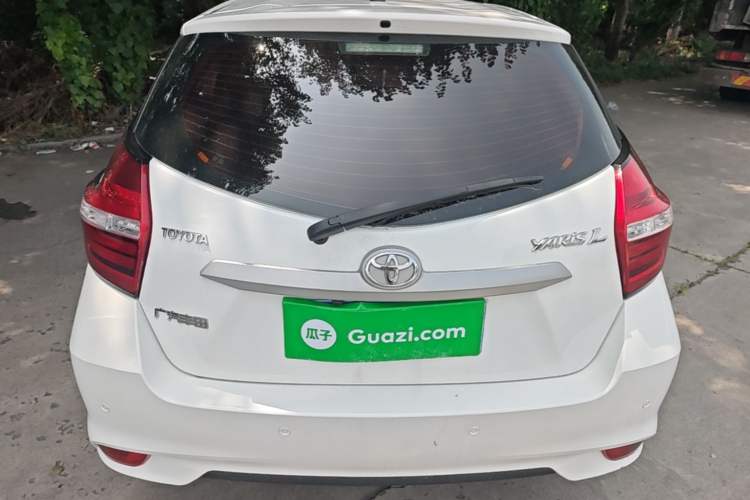 Used Toyota YARiS L Zhi Xuan 2016 Revised 1.5E CVT Charming Edition Rear