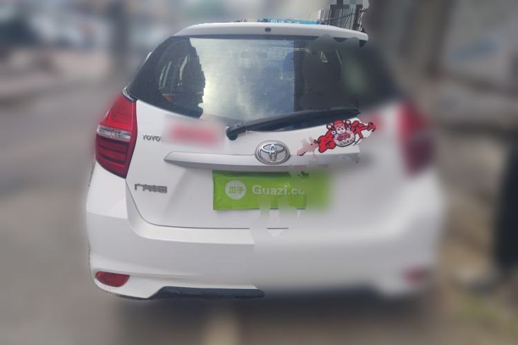 Used Toyota YARiS L Zhi Xuan 2016 Revised 1.5E CVT Charming Edition Rear