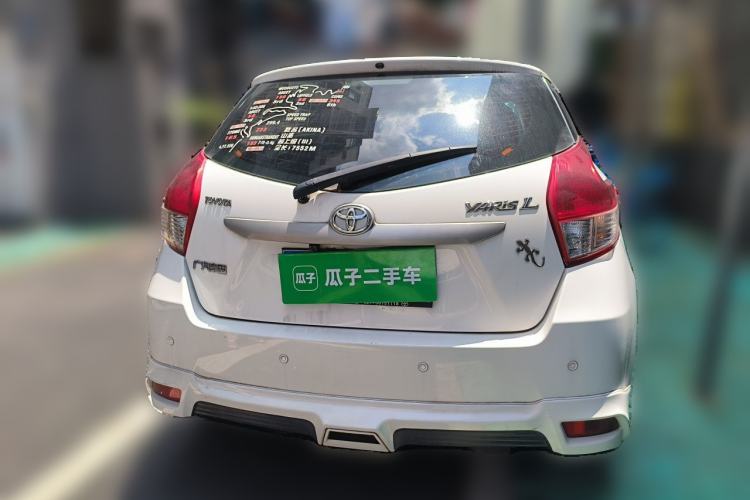 Used Toyota YARiS L Zhi Xuan 2016 1.5E Automatic JingSu Edition Rear