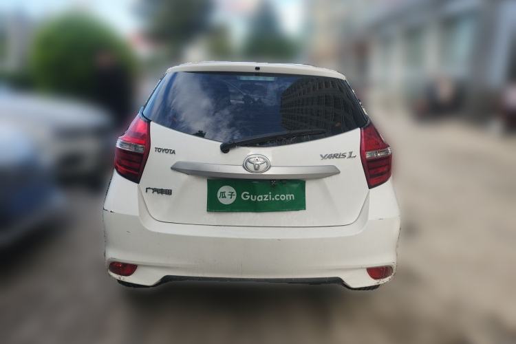 Used Toyota YARiS L Zhi Xuan 2016 Revised 1.5E CVT Charming Edition Rear