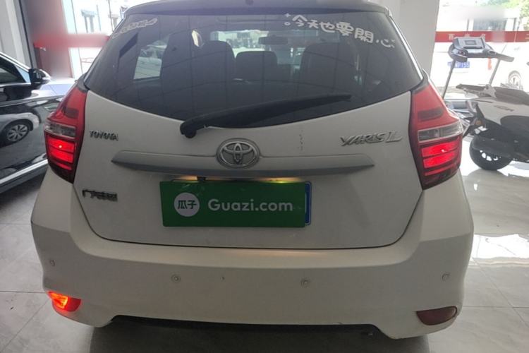 Used Toyota YARiS L Zhi Xuan 2016 Revised 1.5E CVT Charming Edition Rear