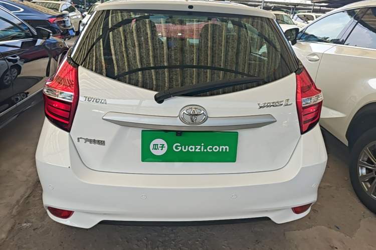Used Toyota YARiS L Zhi Xuan 2016 Revised 1.5E CVT Charming Edition Rear