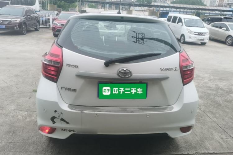 Used Toyota YARiS L Zhi Xuan 2016 Revised 1.5E CVT Charming Edition Rear
