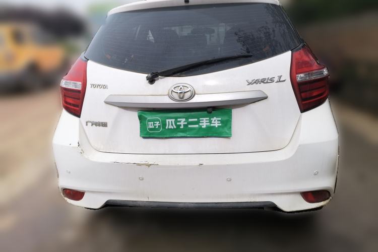 Used Toyota YARiS L Zhi Xuan 2016 Revised 1.5E CVT Charming Edition Rear