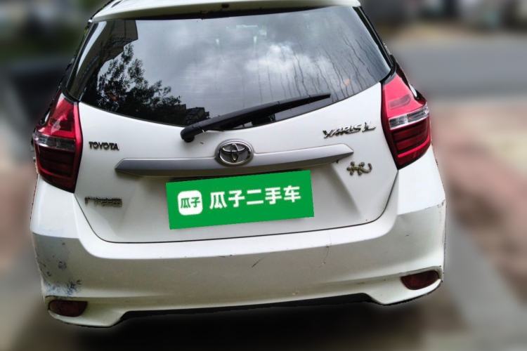 Used Toyota YARiS L Zhi Xuan 2016 Revised 1.3E Manual – Charming Edition Rear