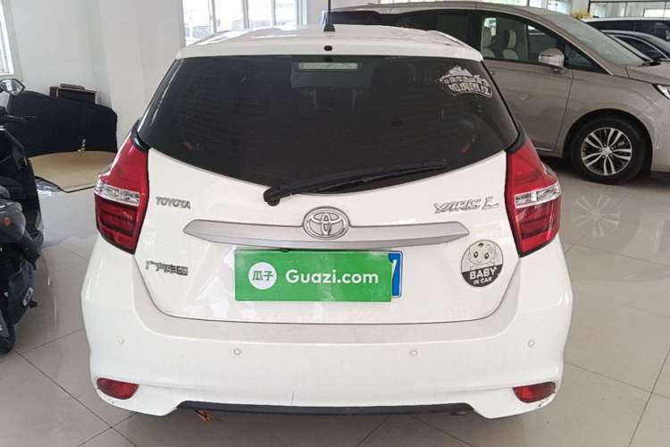 Used Toyota YARiS L Zhi Xuan 2016 Revised 1.5E CVT Charming Edition Rear