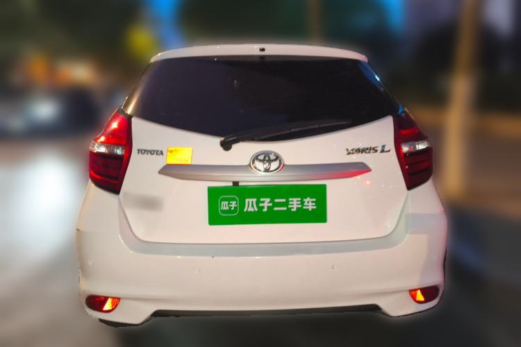 Used Toyota YARiS L Zhi Xuan 2016 Revised 1.5E CVT Charming Edition Rear