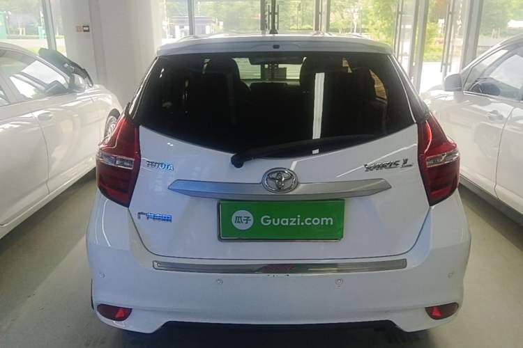 Used Toyota YARiS L Zhi Xuan 2016 Revised Version 1.5G CVT with Dynamic Sunroof Rear