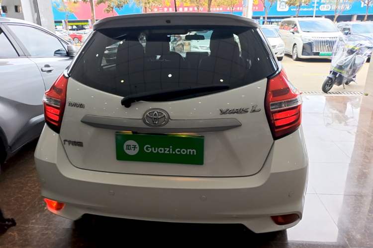 Used Toyota YARiS L Zhi Xuan 2016 Revised 1.5E CVT Charming Edition Rear