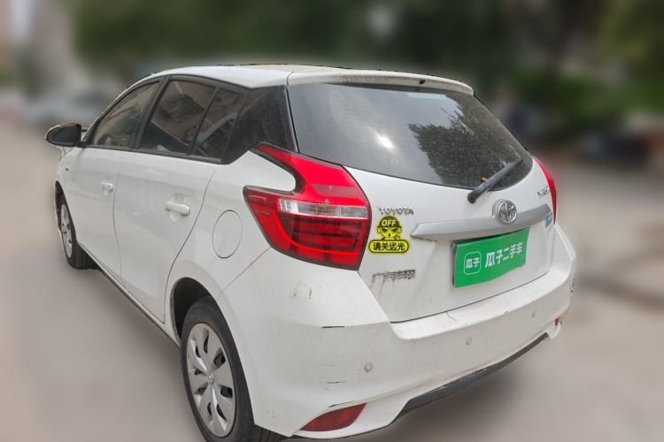 Used Toyota YARiS L Zhi Xuan 2016 Revised 1.5E CVT Charming Edition Rear Left 45 Deg