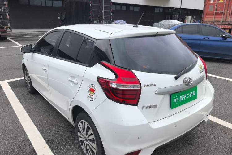 Used Toyota YARiS L Zhi Xuan 2016 Revised 1.5E CVT Charming Edition Rear Left 45 Deg