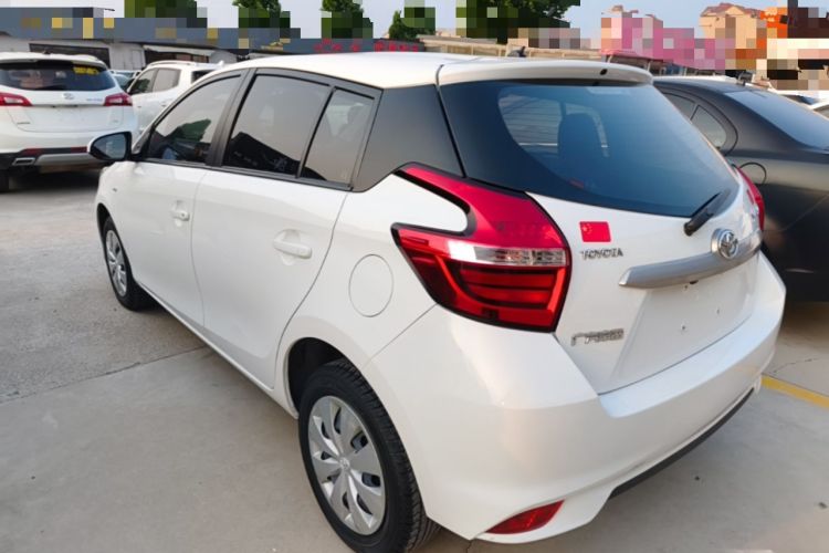 Used Toyota YARiS L Zhi Xuan 2016 Revised 1.5E CVT Charming Edition Rear Left 45 Deg