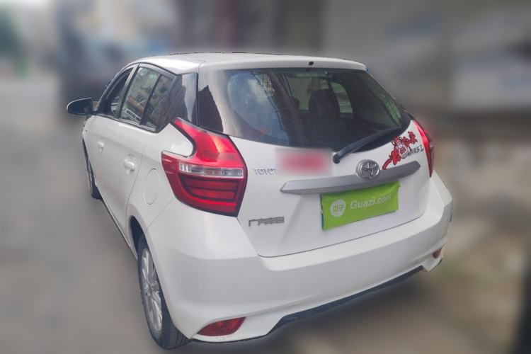 Used Toyota YARiS L Zhi Xuan 2016 Revised 1.5E CVT Charming Edition Rear Left 45 Deg