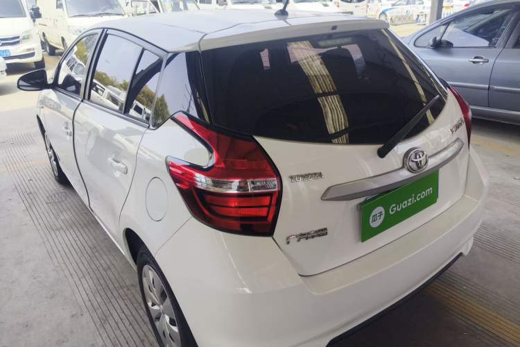 Used Toyota YARiS L Zhi Xuan 2016 Revised 1.5E CVT Charming Edition Rear Left 45 Deg
