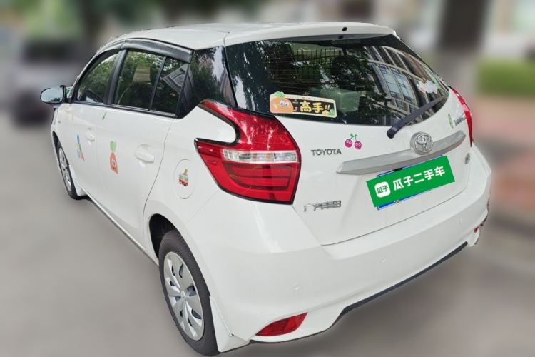 Used Toyota YARiS L Zhi Xuan 2016 Revised 1.5E CVT Charming Edition Rear Left 45 Deg