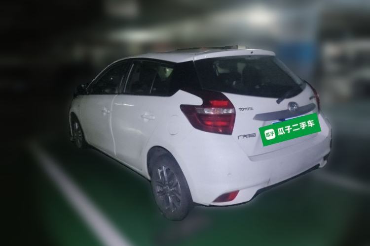 Used Toyota YARiS L Zhi Xuan 2016 Revised 1.5E CVT Charming Edition Rear Left 45 Deg