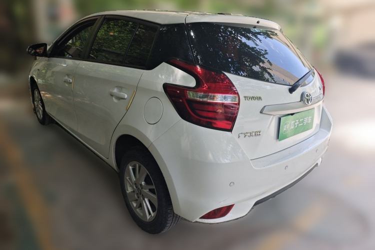 Used Toyota YARiS L Zhi Xuan 2016 Revised 1.5G CVT Xuan Dong Edition Rear Left 45 Deg